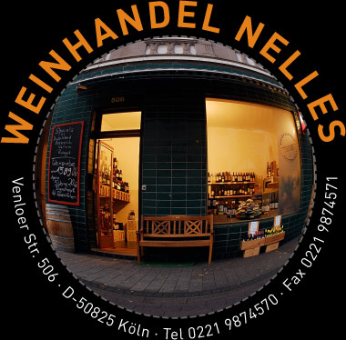 Weinhandel Nelles ::  Venloer Str. 506 ::  D-50825 Köln ::  Tel. 0221 9874570 ::  Fax 0221 9874571
